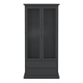 Paris China cabinet in Matt Grey - image 2