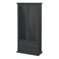 Paris China cabinet in Matt Grey - image 3