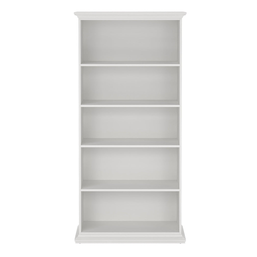 Paris Tall Bookcase in White - image 2