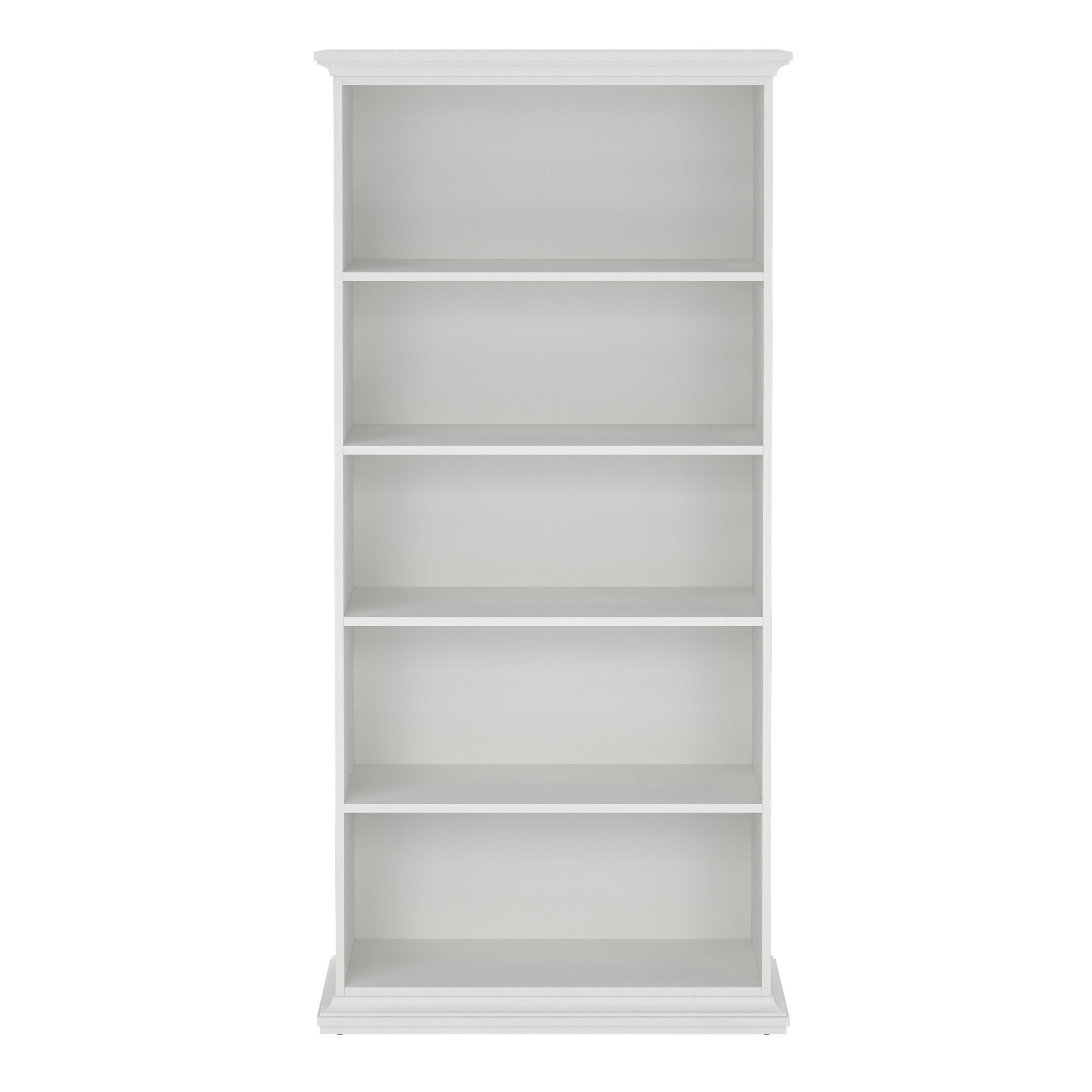 Paris Tall Bookcase in White - image 2