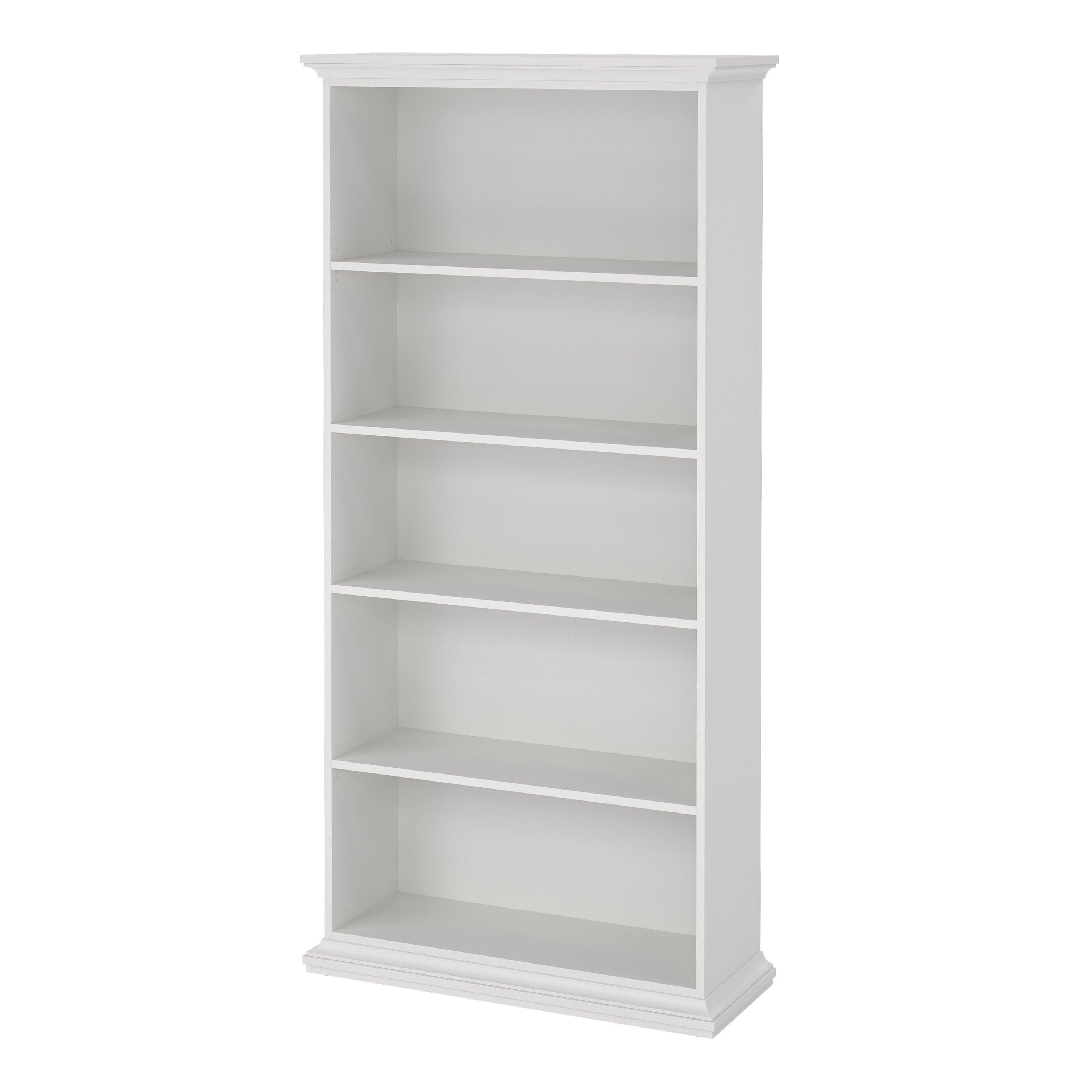 Paris Tall Bookcase in White - image 3