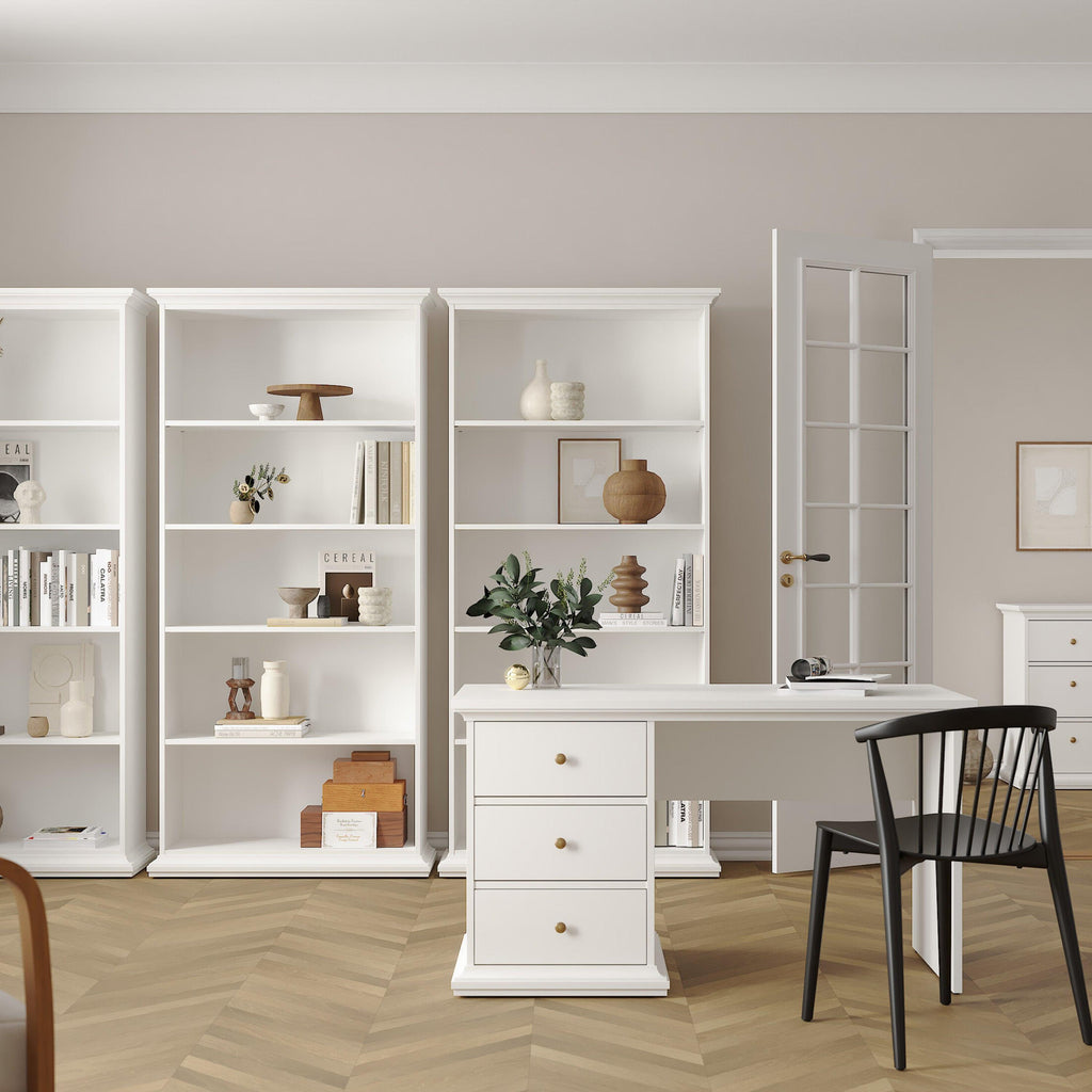 Paris Tall Bookcase in White - image 6