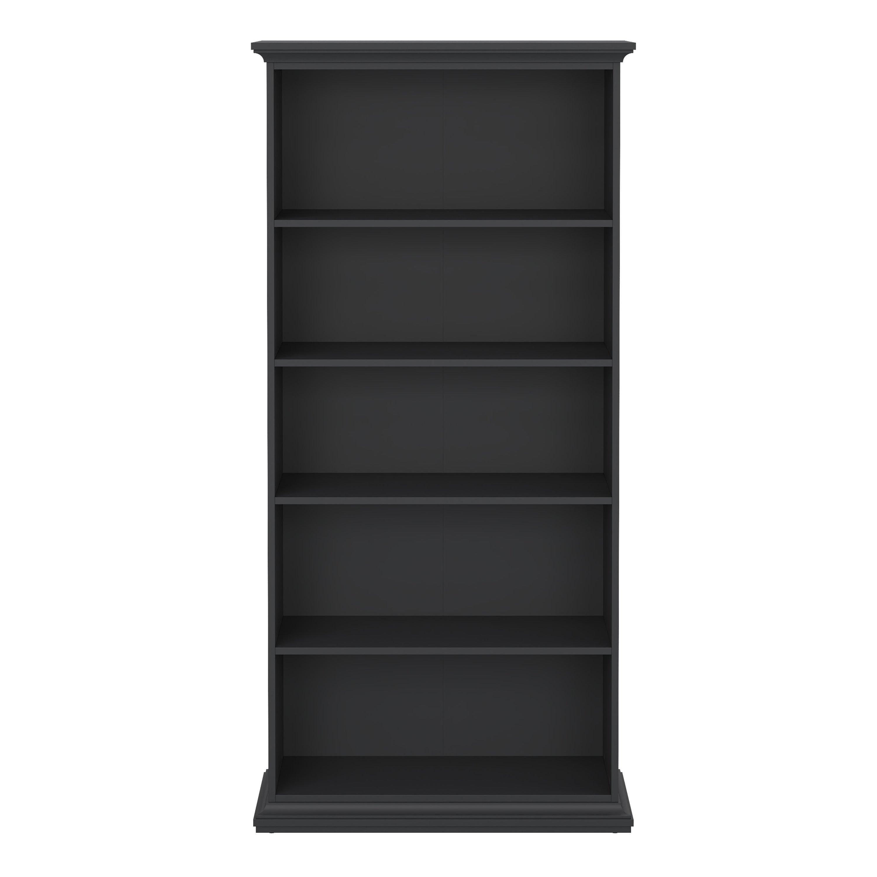 Paris Tall Bookcase in Matt Grey - image 2