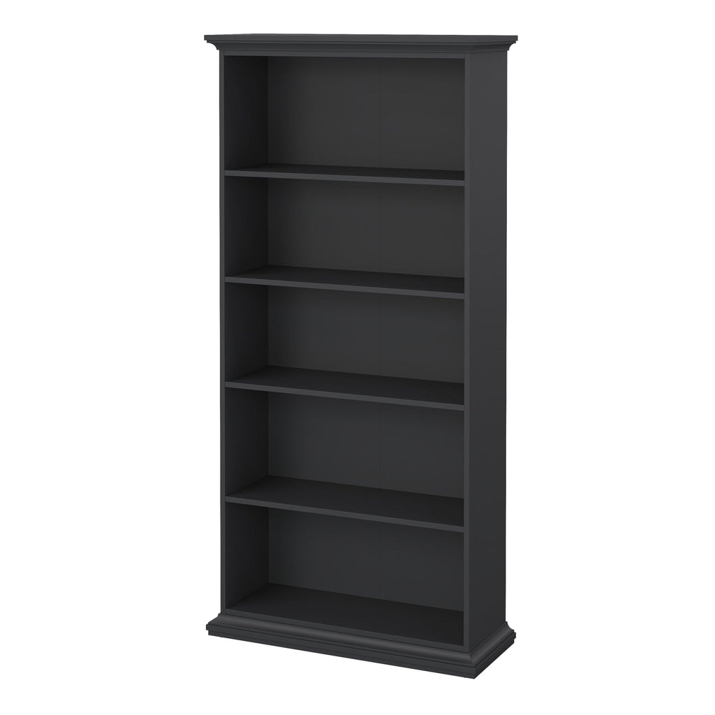 Paris Tall Bookcase in Matt Grey - image 3