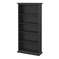 Paris Tall Bookcase in Matt Grey - image 3
