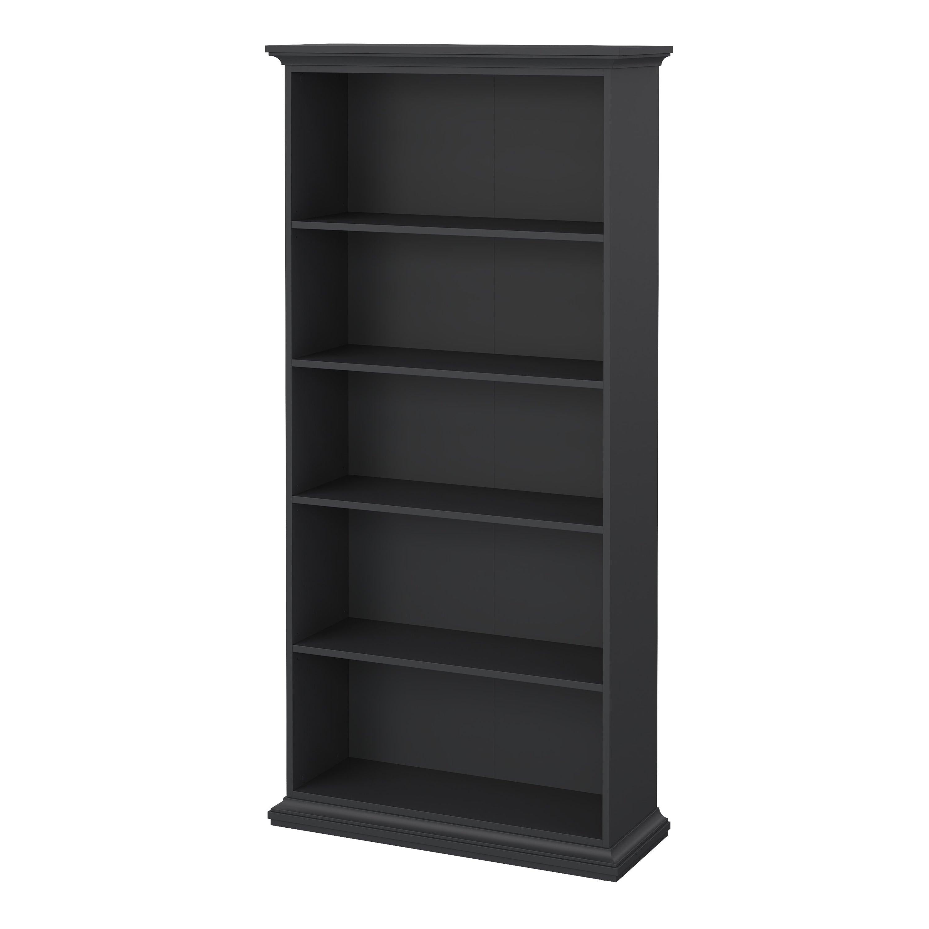 Paris Tall Bookcase in Matt Grey - image 3