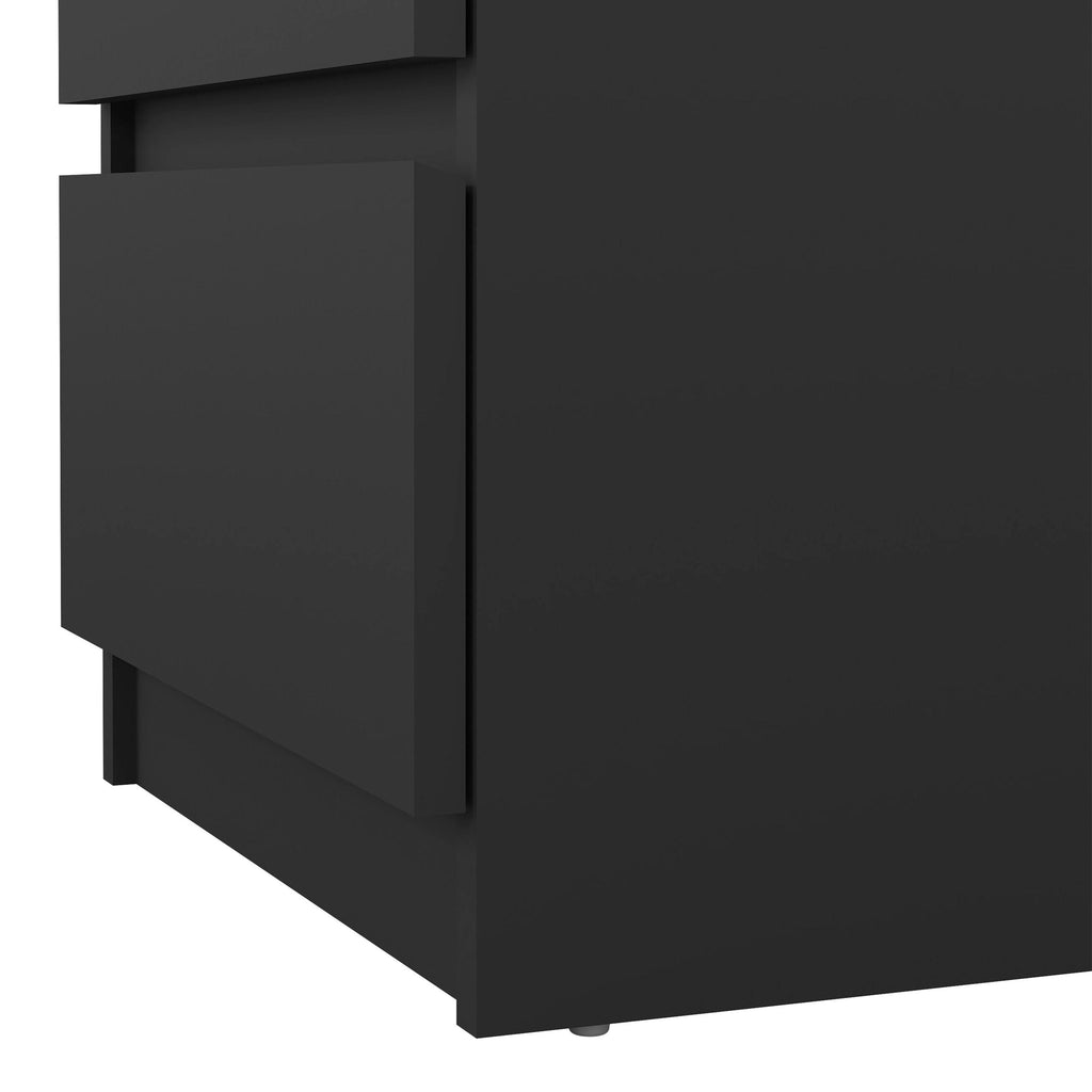 Naia Bedside 3 Drawers in Black Matt - image 7