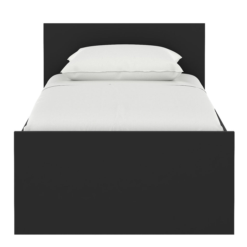 Naia Single Bed 3ft (90 x 190) in Black Matt - image 2