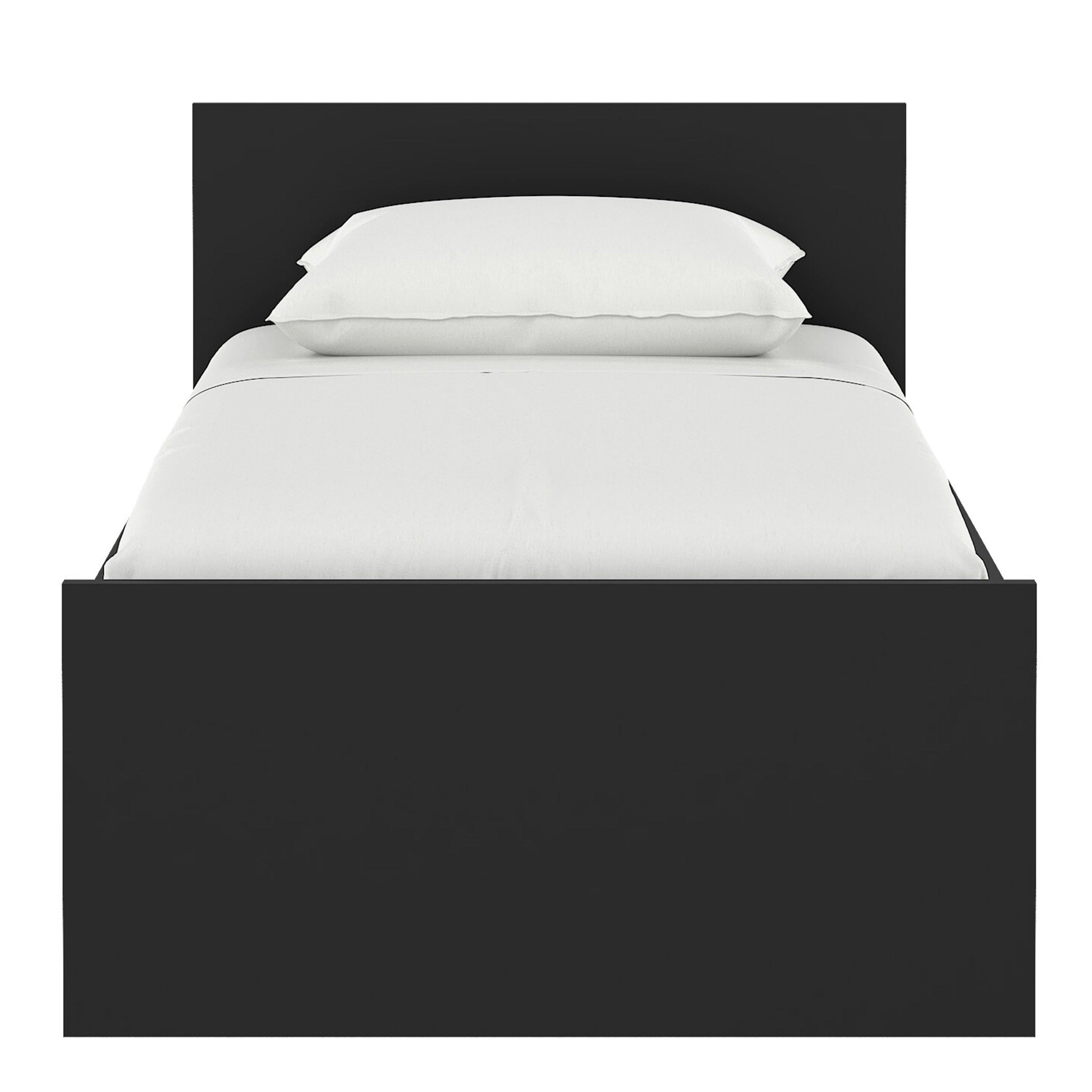 Naia Single Bed 3ft (90 x 190) in Black Matt - image 2