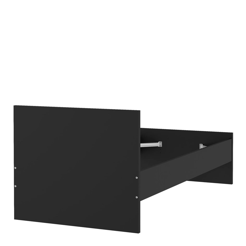 Naia Single Bed 3ft (90 x 190) in Black Matt - image 6