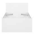 Naia Single Bed 3ft (90 x 190) in White High Gloss - image 4