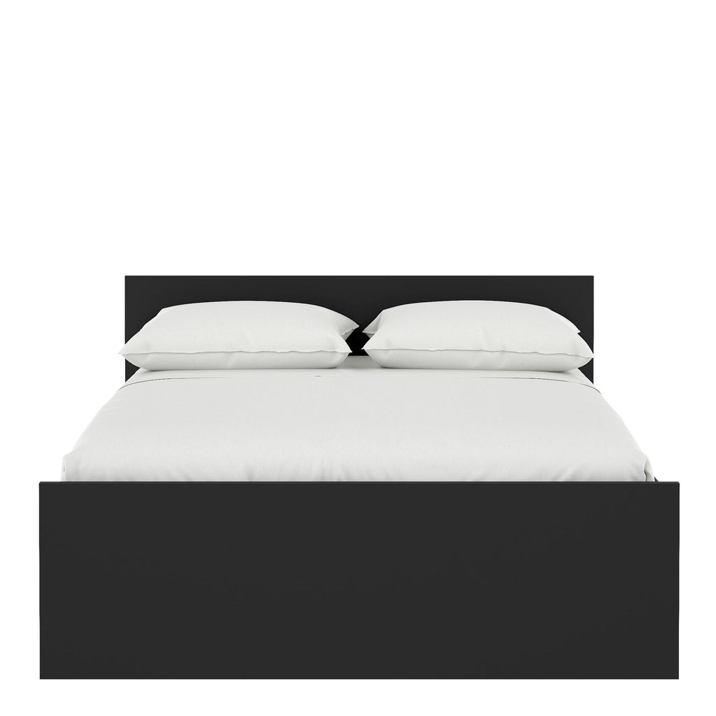 Naia Double Bed 4ft6 (140 x 190) in Black Matt - image 2