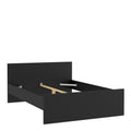 Naia Double Bed 4ft6 (140 x 190) in Black Matt - image 3