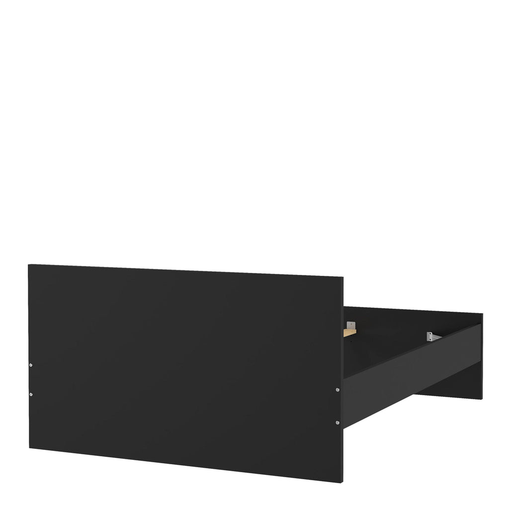 Naia Double Bed 4ft6 (140 x 190) in Black Matt - image 6