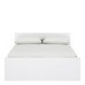 Naia Double Bed 4ft6 (140 x 190) in White High Gloss - image 2