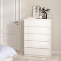 Naia Chest of 5 Drawers in White - image 5