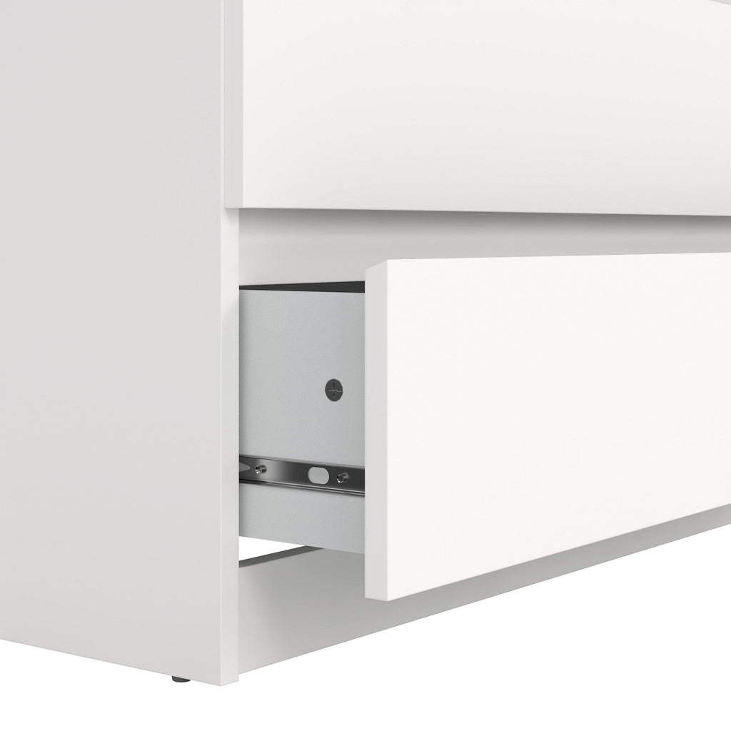 Naia Chest of 5 Drawers in White - image 7