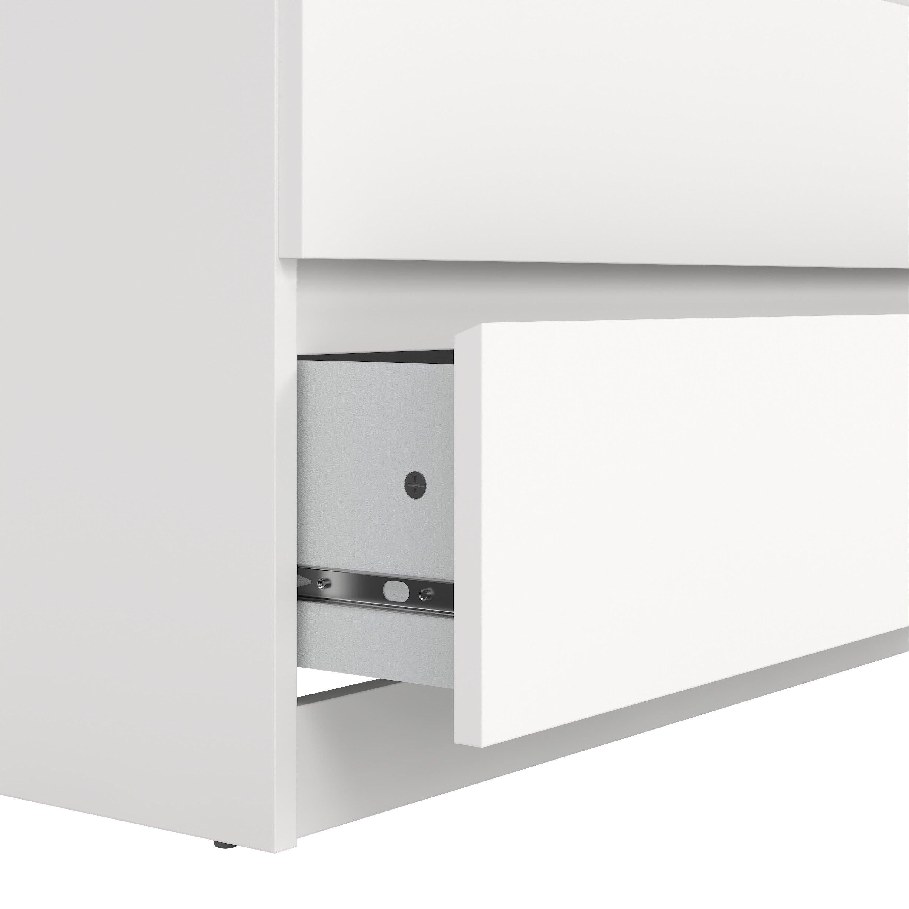 Naia Chest of 5 Drawers in White - image 7