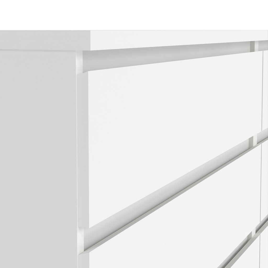 Naia Wide Chest of 6 Drawers (3+3) in White - image 7