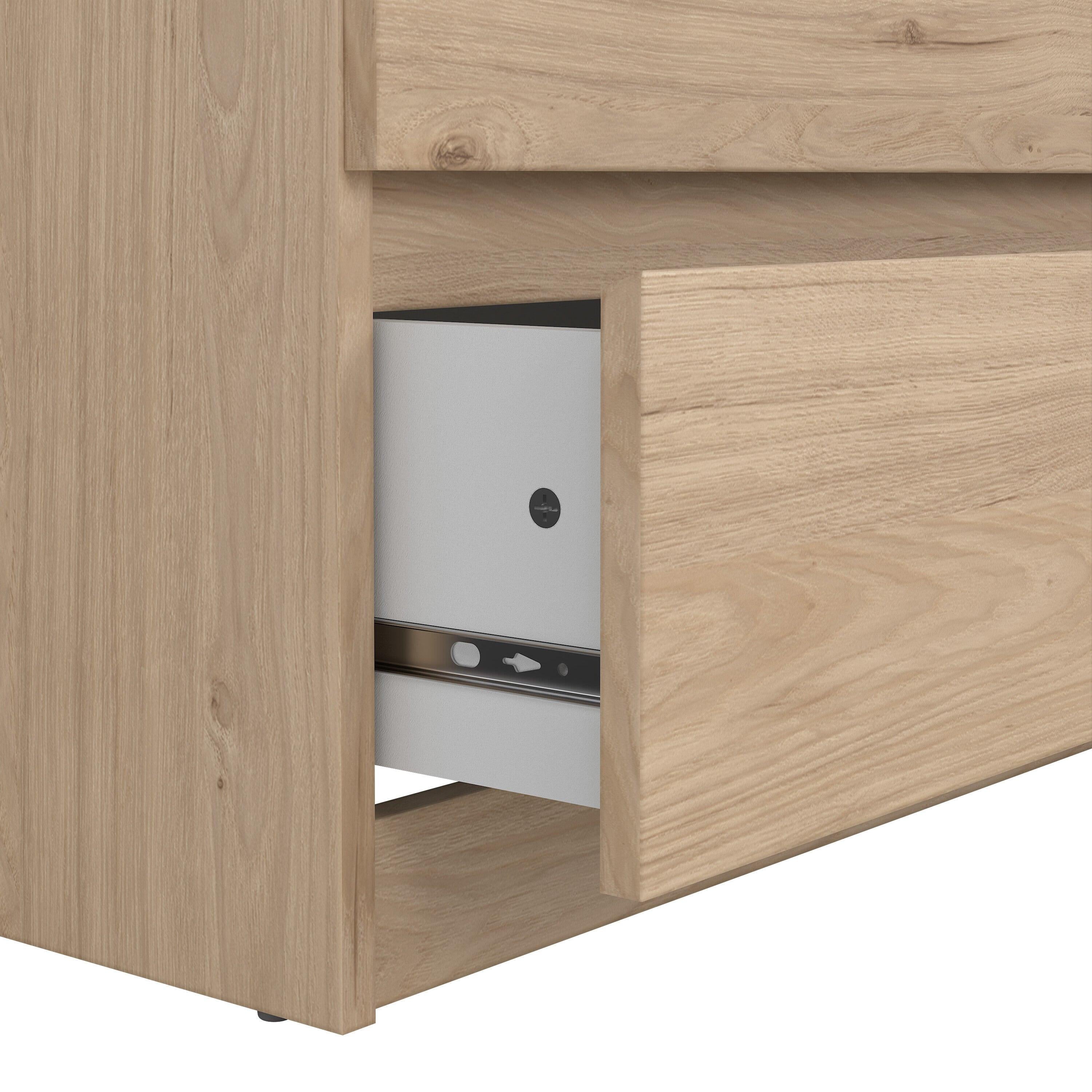 Naia Wide Chest of 6 Drawers (3+3) in Jackson Hickory Oak - image 8