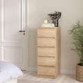 Naia Narrow Chest of 5 Drawers in Jackson Hickory Oak - image 5