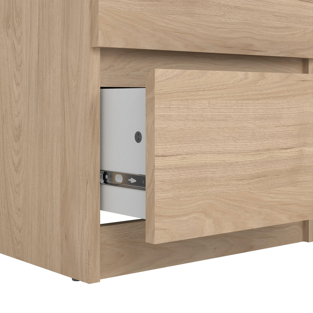 Naia Narrow Chest of 5 Drawers in Jackson Hickory Oak - image 8