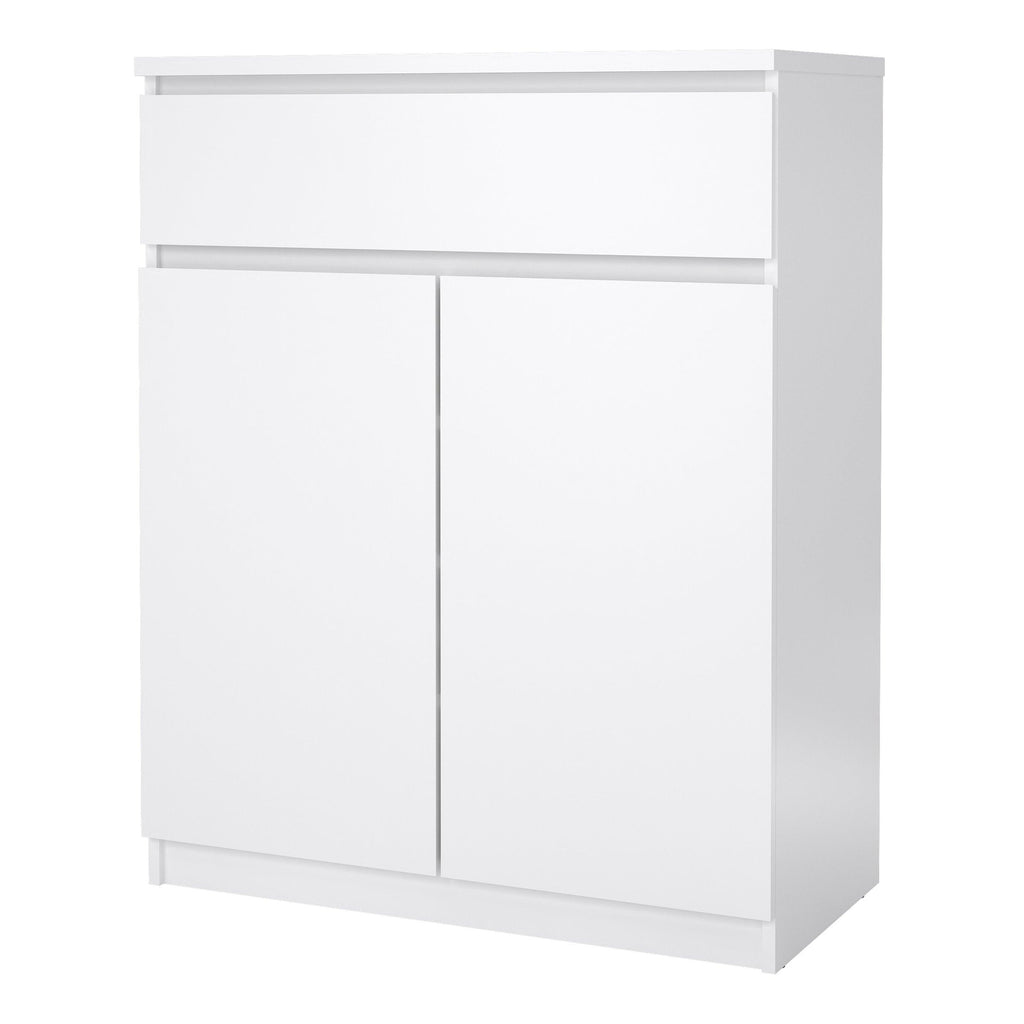 Naia Sideboard 1 Drawer 2 Doors in White High Gloss - image 3