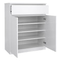 Naia Sideboard 1 Drawer 2 Doors in White High Gloss - image 4
