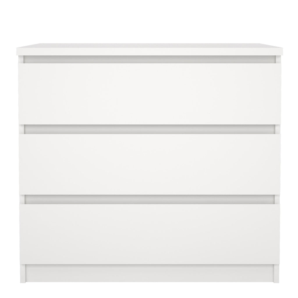 Naia Chest of 3 Drawers in White - image 2
