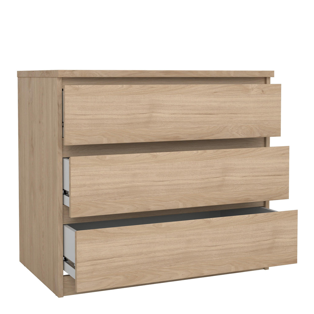 Naia Chest of 3 Drawers in Jackson Hickory Oak - image 4