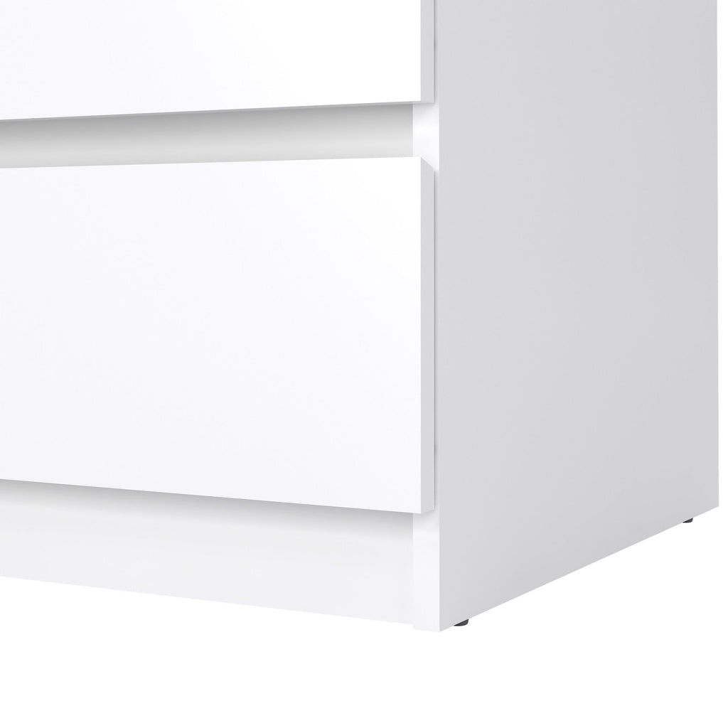 Naia Chest of 3 Drawers in White High Gloss - image 7