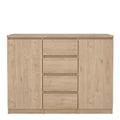 Naia Sideboard 4 Drawers 2 Doors in Jackson Hickory Oak - image 2