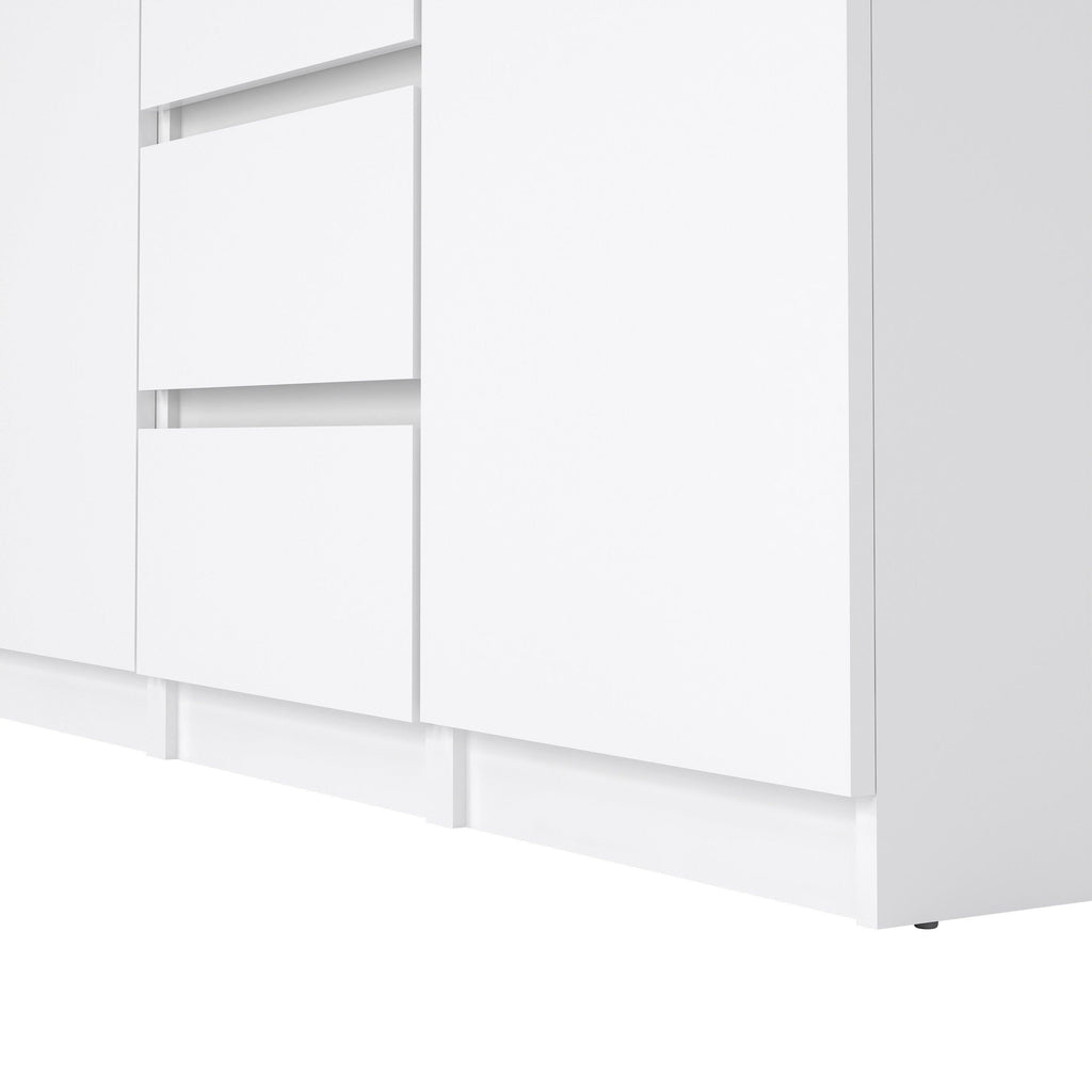 Naia Sideboard - 4 Drawers 2 Doors in White High Gloss - image 7
