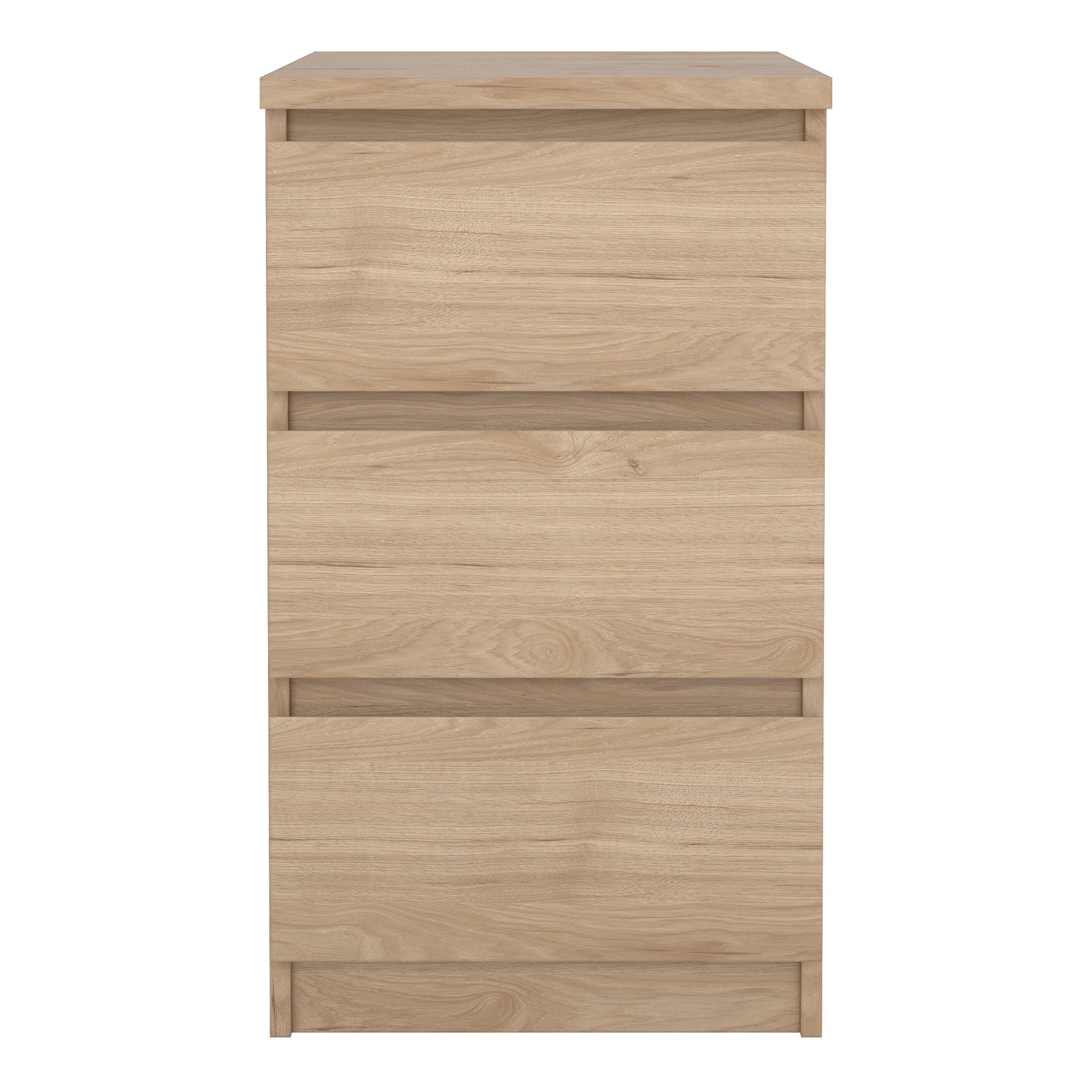 Naia Bedside 3 Drawers in Jackson Hickory Oak - image 2