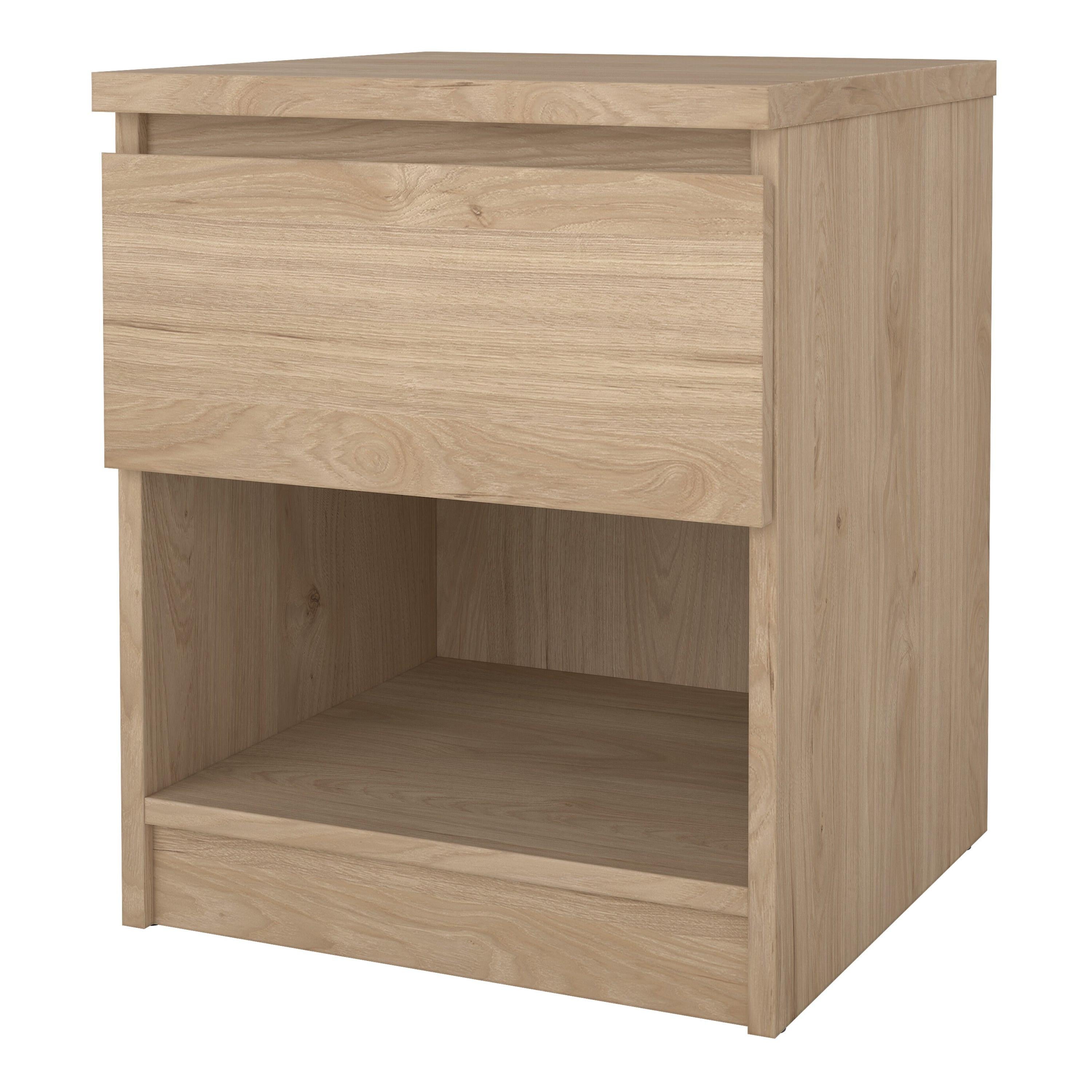 Naia Bedside 1 Drawer 1 Shelf in Jackson Hickory Oak - image 3