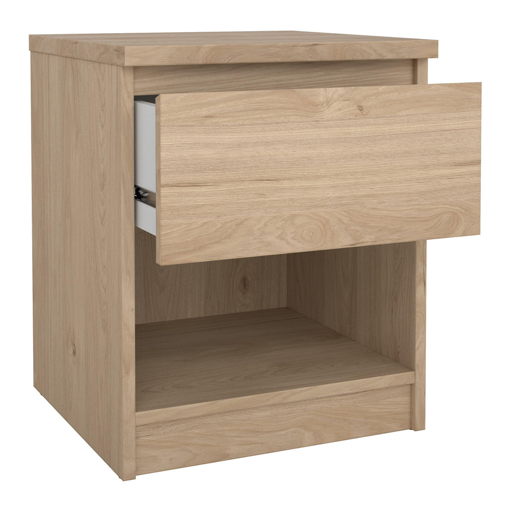 Naia Bedside 1 Drawer 1 Shelf in Jackson Hickory Oak - image 4