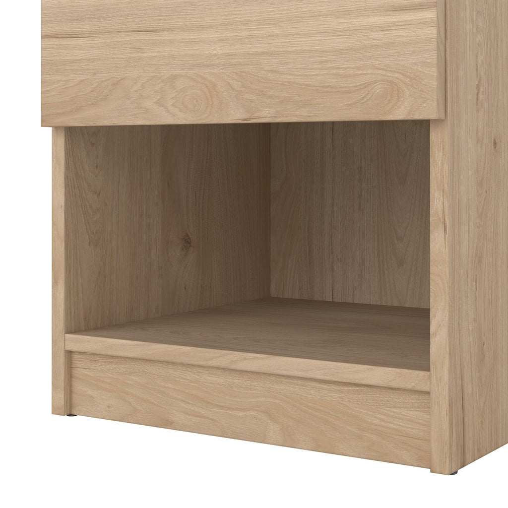 Naia Bedside 1 Drawer 1 Shelf in Jackson Hickory Oak - image 8