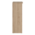 Naia Shoe Cabinet with 2 Flip Down Doors 1 Door and 1 Drawer in Jackson Hickory Oak - image 4