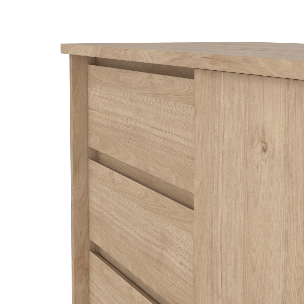 Naia Storage Unit with 1 Sliding Door and 3 Drawers in Jackson Hickory Oak - image 7