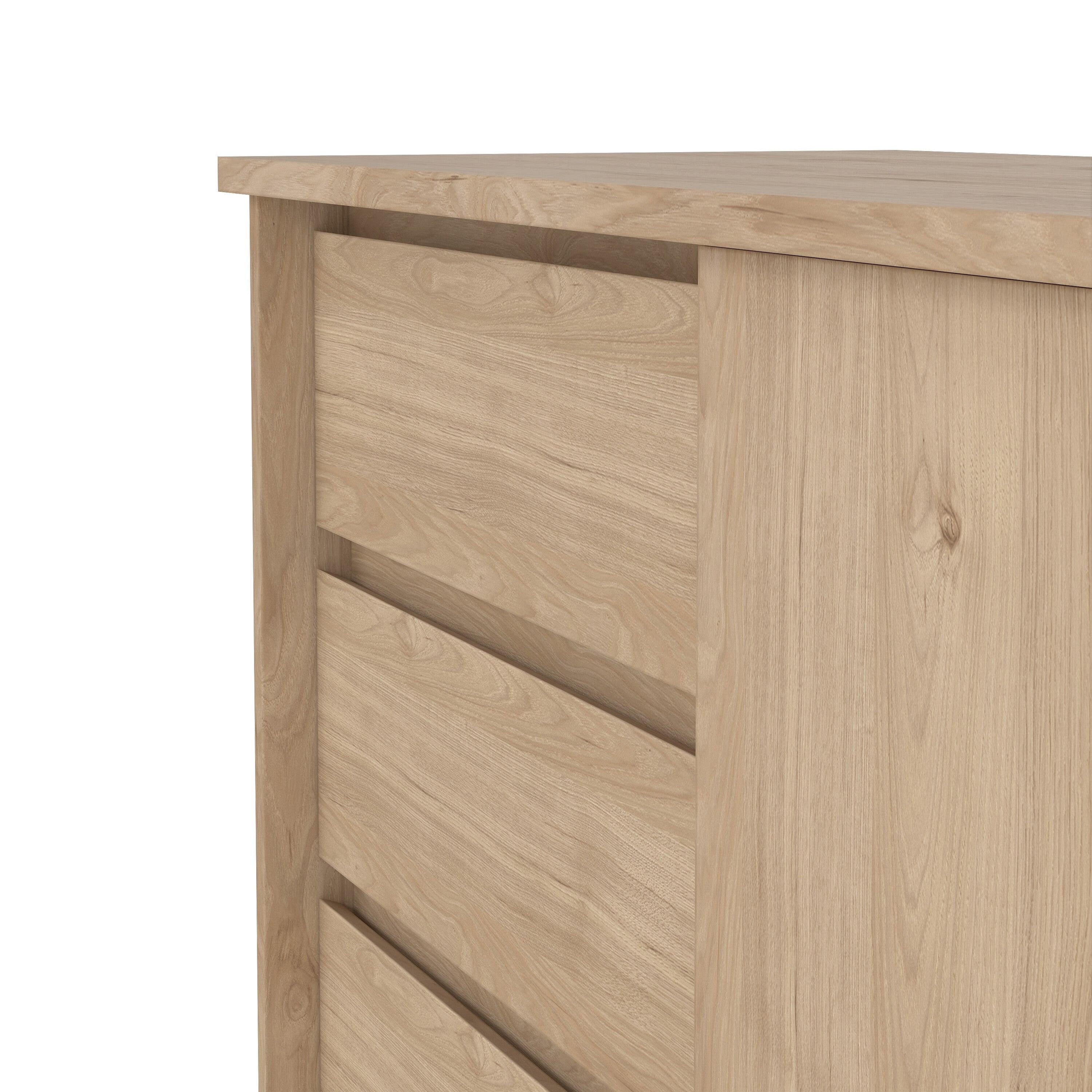 Naia Storage Unit with 1 Sliding Door and 3 Drawers in Jackson Hickory Oak - image 7