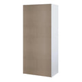 Space Wardrobe 2 Sliding Doors in White 1750 - image 4