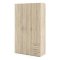 Space Wardrobe 3 Doors 3 Drawers in Oak 2000 - image 3