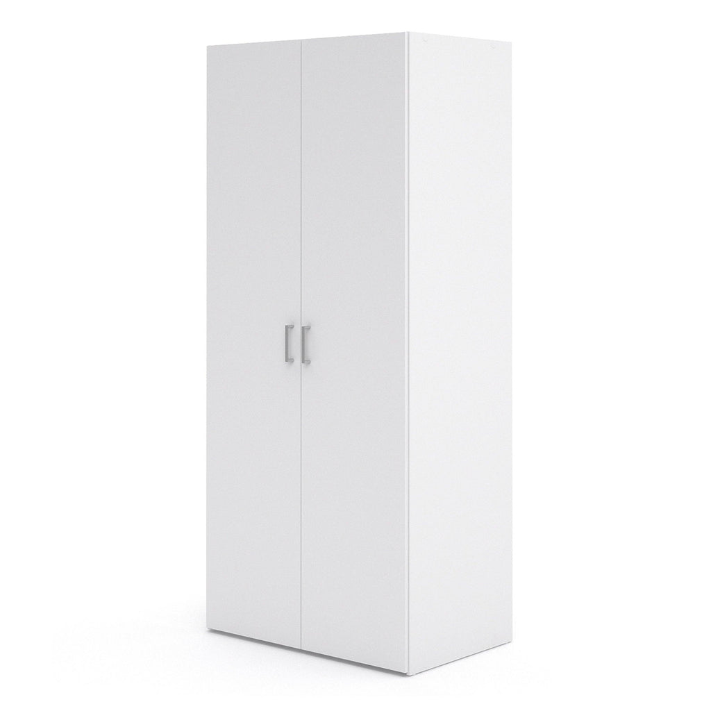 Space Wardrobe 2 Doors White 1750 - image 3