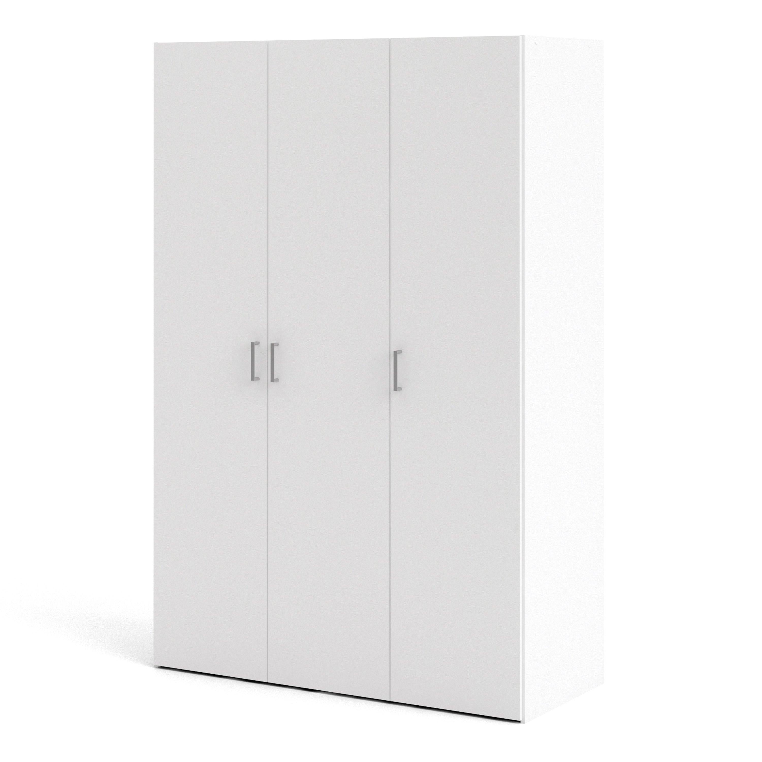 Space Wardrobe 3 Doors White 1750 - image 3