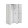 Space Wardrobe 3 Doors White 1750 - image 4