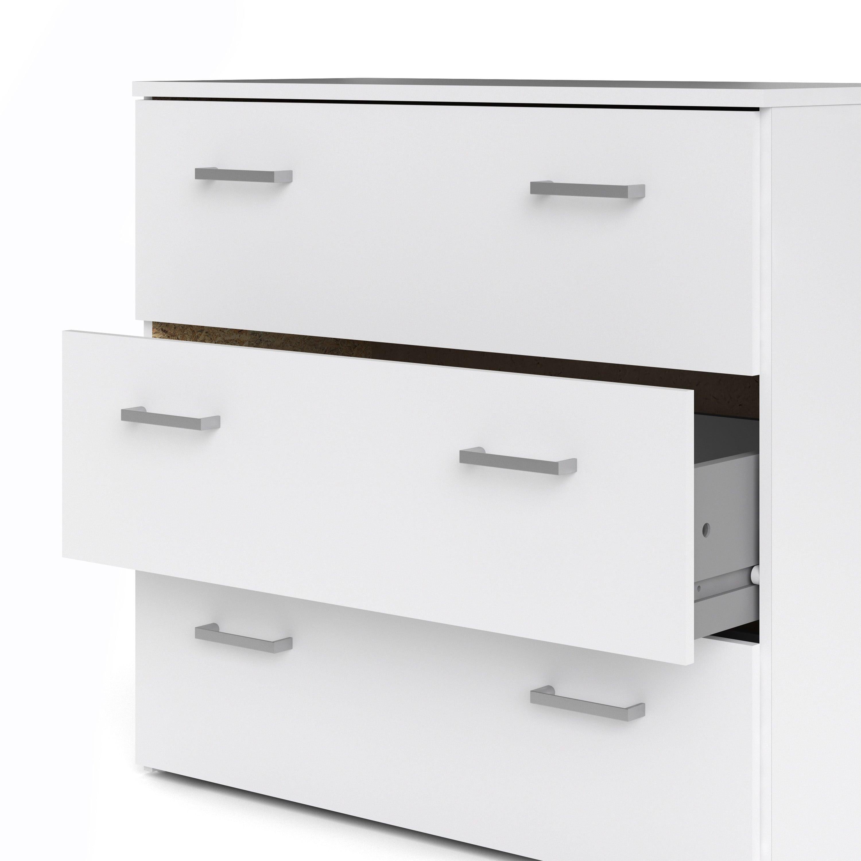Space Chest of 3 Drawers in White - image 9
