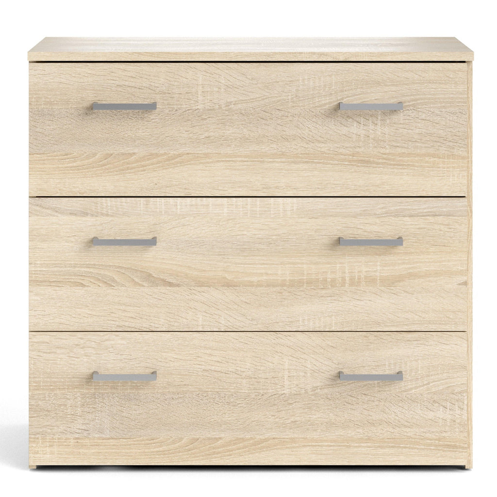 Space Chest of 3 Drawers in Oak - image 2