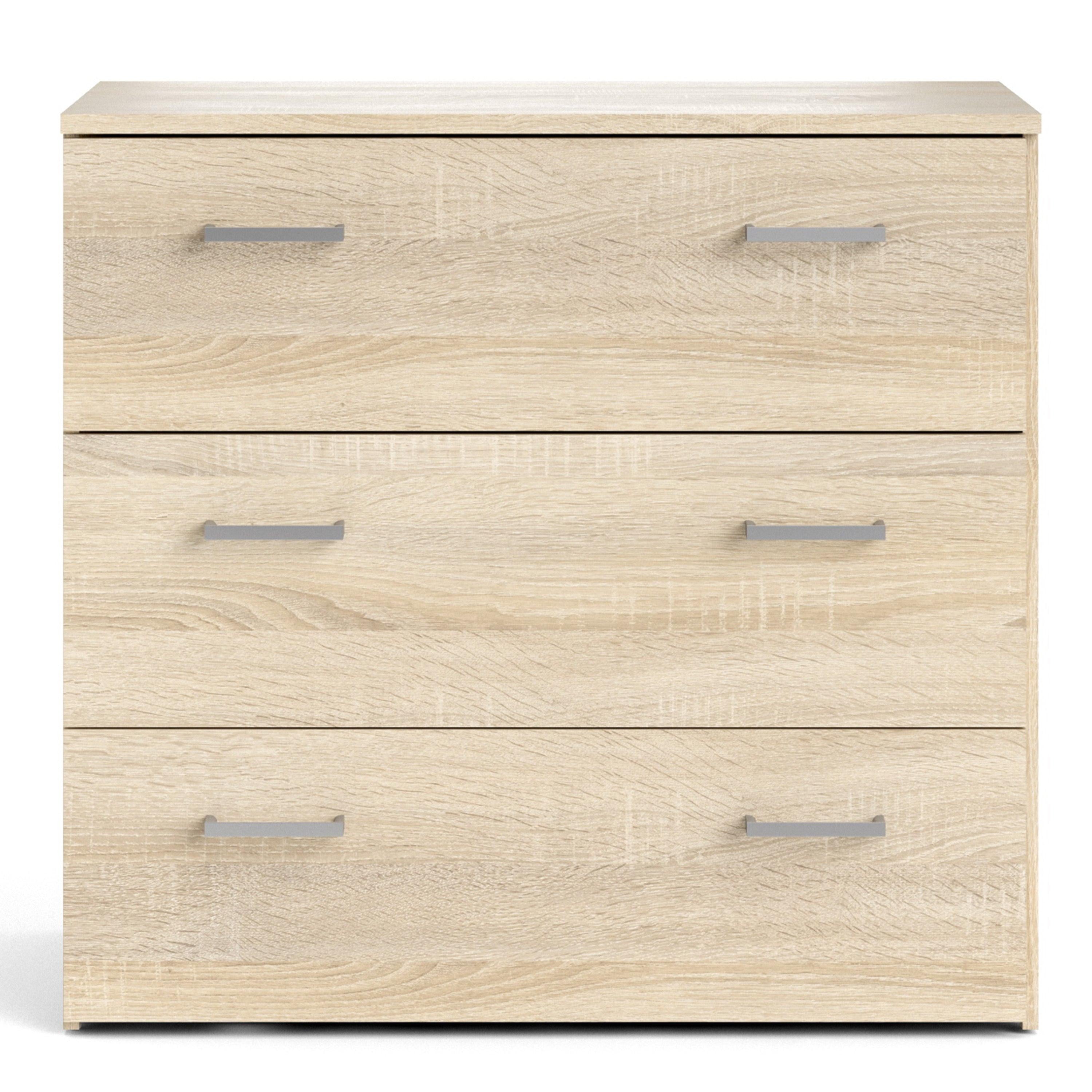 Space Chest of 3 Drawers in Oak - image 2