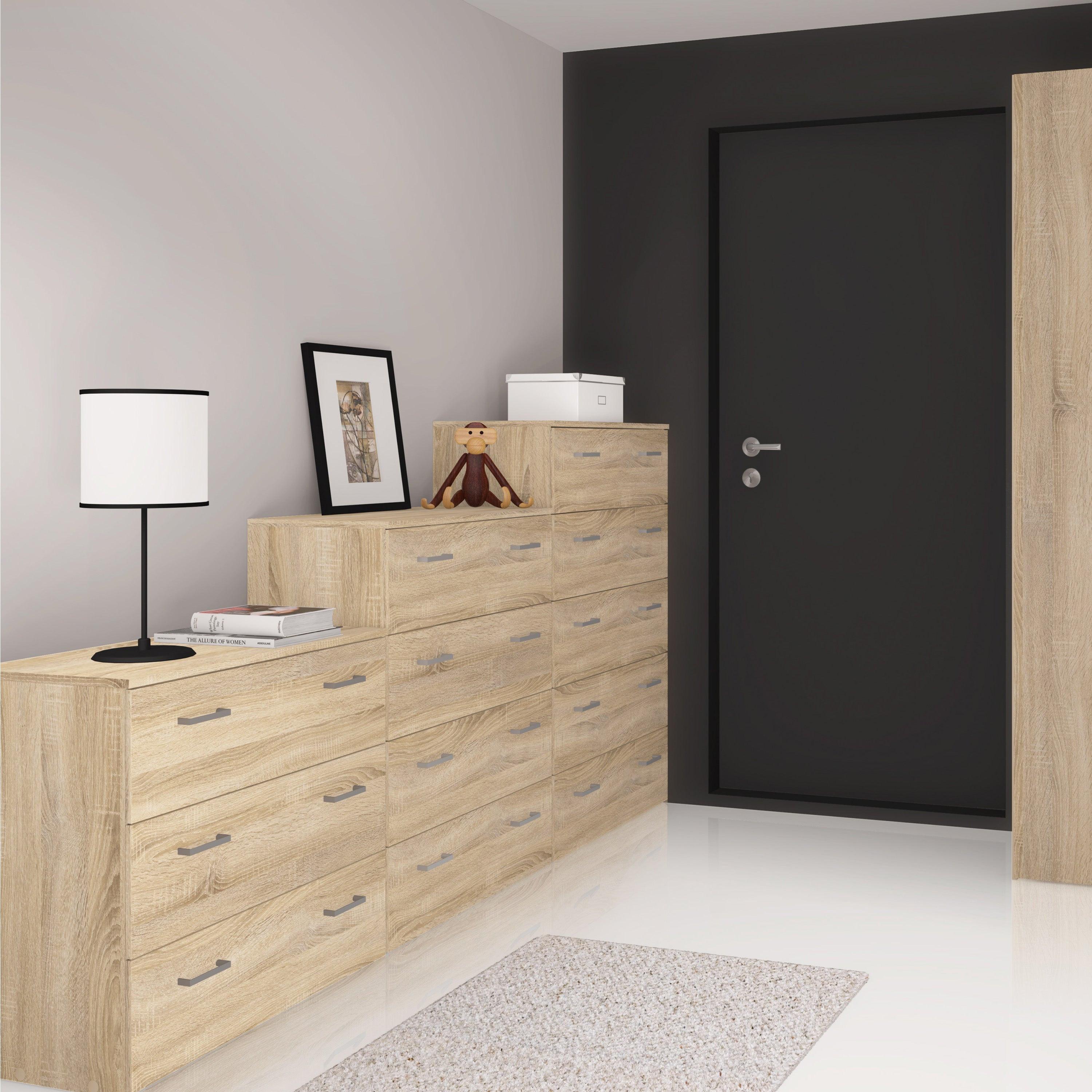 Space Chest of 3 Drawers in Oak - image 6