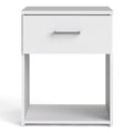 Space Bedside 1 Drawer in White - image 2